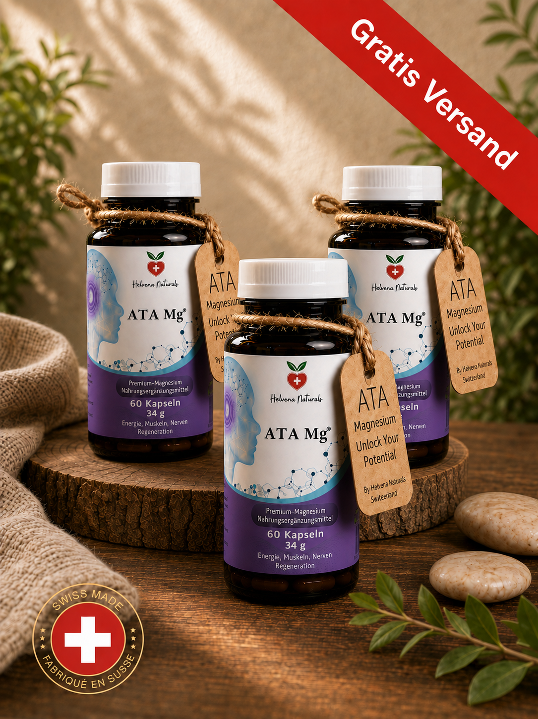 ATA Mg® – Neuro Active Pack (3 Flaschen)