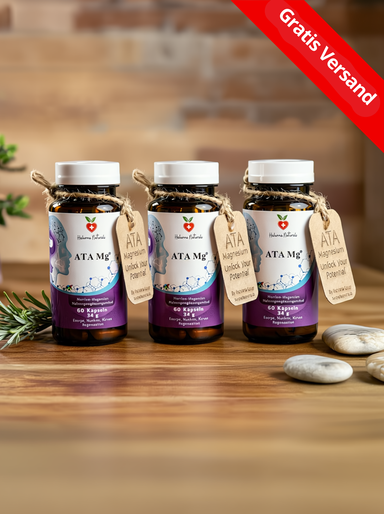 ATA Mg® – Neuro Optimal Pack (3 Flaschen) 